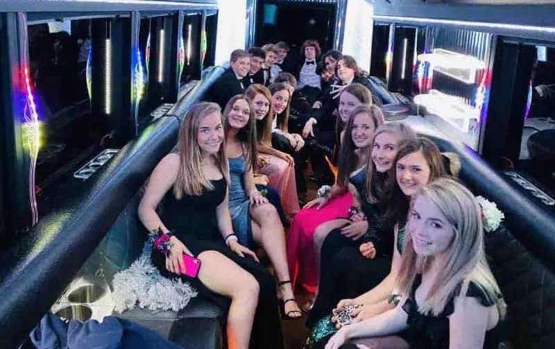 prom party bus rentals alton illinois